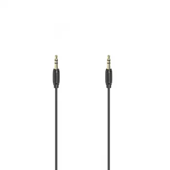 Audio kabel Hama 00205264 5 m 3,5 mm samec na samec černý