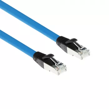Průmyslový kabel Profinet ACT 0,60 metru RJ45 samec na RJ45 samec, Superflex Cat6A SF/UTP TPE, stíněný