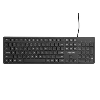 Klávesnice eSTUFF GLB211202 Office USB QWERTY US International černá