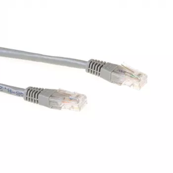 ACT šedý 7 m U/UTP CAT6A patch kabel s konektory RJ45