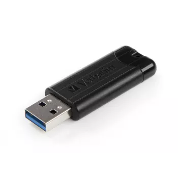 Verbatim PinStripe 3.0 - USB 3.0 disk 32 GB - černý, 32 GB, USB Type-A, 3.2 Gen 1 (3.1 Gen 1), Slide, 7 g, černý
