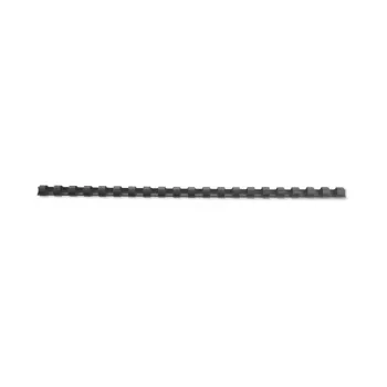 Vázací hřbety GBC CombBind, 14 mm, A4, 21R, černé, 125 listů, polyvinylchlorid (PVC), A4, 1,4 cm, 590 g