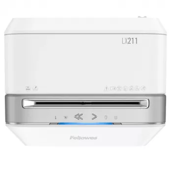 Fellowes Powershred LX211 skartovačka mikrostřižkový řez, bílá