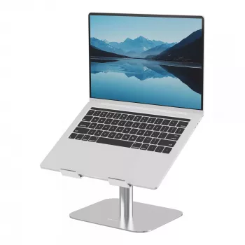 Fellowes Alumia Laptop Riser – stolní stojan na notebook, max. velikost 15 inch, max. hmotnost 5 kg, stříbrná