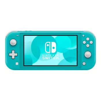 Nintendo Switch Lite, Nintendo Switch, NVIDIA Tegra, tyrkysová, analogový / digitální, křížový ovladač, tlačítka