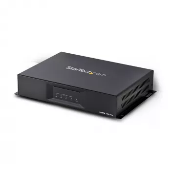 StarTech.com 2x2 HDMI video wall kontroler – 4K 60Hz HDMI 2.0 video vstup na 4x 1080p výstup – video wall procesor pro vícedisplejové zobrazení – video wall splitter – ovládání RS232/Ethernet