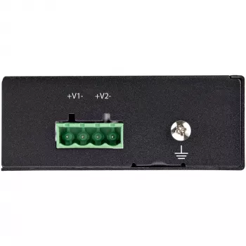 StarTech.com průmyslový gigabitový PoE splitter - 90W vysokorychlostní Power over Ethernet PoE+++ splitter - 12-48V DC splitter 802.3bt - LAN/RJ45 ultra PoE na DC adaptér - -40C až +75C
