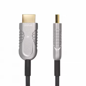 StarTech.com 30ft (9.1m) HDMI 2.1 hybridní aktivní optický kabel (AOC), CMP, Plenum Rated, 8K Ultra High Speed HDMI 2.1/2.0 optický kabel, 48Gbps, 8K 60Hz/4K 120Hz, HDR10+/FRL/TMDS/eARC