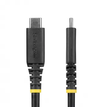 StarTech.com 2m (6ft) USB4 kabel, 20Gbps, USB-IF certifikovaný USB-C kabel, 240W PD EPR, 4K 120Hz DP 1.4, TPE plášť, černý USB-C kabel