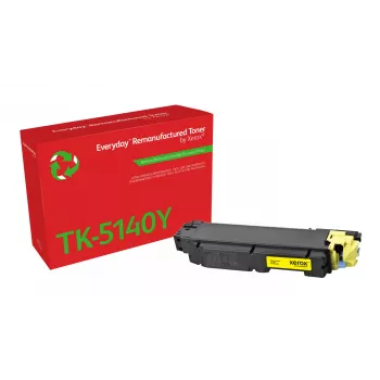 Everyday™ žlutý repasovaný toner Xerox kompatibilní s Kyocera TK-5140Y, standardní kapacita