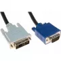 Hypertec 127701-HY adaptér video kabelu 2 m VGA (D-Sub) DVI černý