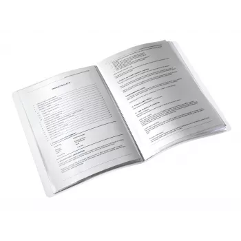 Prezentační kniha Leitz WOW PP 20 kapes, metalická, růžová, polyvinylchlorid (PVC), 20 kapes, A4, 231 mm, 13 mm