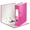 Leitz pořadač 180° WOW POB/laminovaný A4/80 mm, A4, karton, růžový, 600 listů, 80 g/m², 8 cm