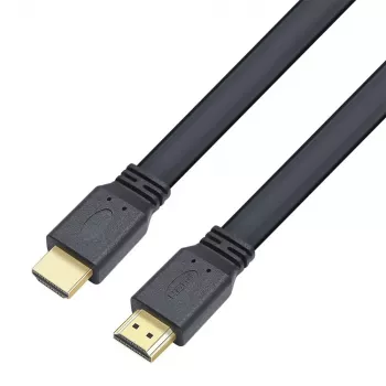 Techly HDMI 2.0 plochý kabel High Speed s Ethernetem A/A M/M 1 m