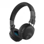 Bezdrátová sluchátka JLab Studio, černá – Bluetooth On-Ear (výdrž baterie 30 hodin, vestavěný mikrofon, dálkové ovládání)