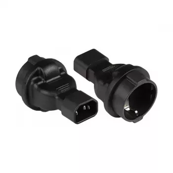 Good Connections PA-1402S - C14 - Type F - 250 V - 10 A - černý - polyvinylchlorid (PVC)