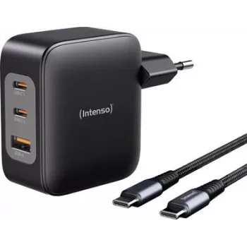 Intenso W100ACC+C520C černý USB-C® adaptér 100 W USB-A, USB-C® černý (7810010)