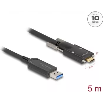 Aktivní optický kabel DeLOCK 83200 USB 10 Gbit/s Type-A na Type-C 5 m