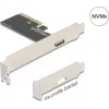 DELOCK PCI Express x4 to 1x external OCuLink (SFF-8612) adapter card, low-profile