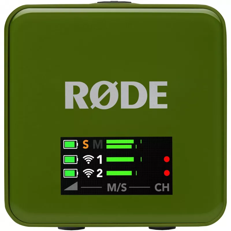 Mikrofon Rode Wireless Go III, tmavě zelený