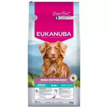 Suché krmivo pro psy EUKANUBA Special Care Mono-Protein Adult Duck – monoproteinová receptura, 12 kg