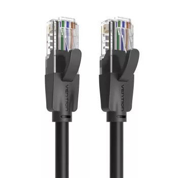 Síťový kabel UTP CAT6 Vention IBEBK RJ45 Ethernet 1000Mbps 8m (černý)