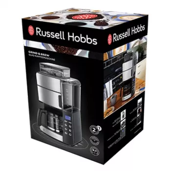 Kávovar Russell Hobbs Grind & Brew stříbrný 25610-56 2561056 (25610-56)