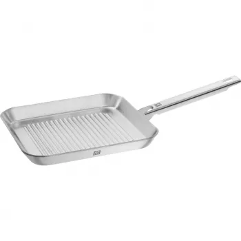 Zwilling Plus Grill Pan, 24 x 24 cm, Stainless Steel
