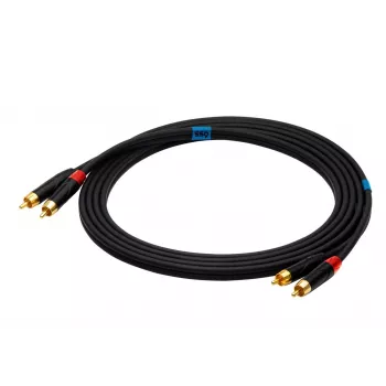 SSQ RCARCA2 SS-1432 Cable 2x RCA - 2x RCA 2 m Black