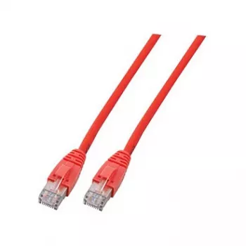Síťový kabel EFB Elektronik 1m Cat6 RJ-45 U/UTP červený