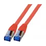 Síťový kabel EFB Elektronik K5525FRT.7,5 RJ-45 Cat6a 7,5 m červený