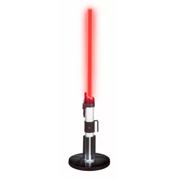 Stolní lampa Ukonic 14364 černá bílá červené světlo 597 mm výška