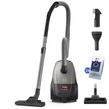 Tyčový vysavač Philips 2000 series XD2152/12 — 850 W, 3 L prachový sáček, HEPA filtr, suché vysávání