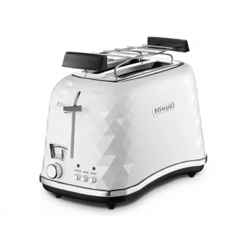 De’Longhi CTJ 2103.W topinkovač 2 plátky 900 W černý, bílý