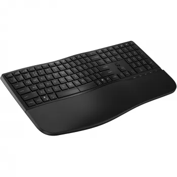 HP 680 Comfort Dual-Mode klávesnice Full-size bezdrátová Bluetooth černá