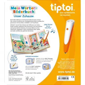 tiptoi Mein Wörter-Bilderbuch: Unser Zuhause, učebnice