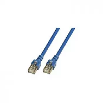 EFB-Elektronik RJ45 patch kabel Cat.5e SF/UTP PVC CCA modrý 1m výrobce: EFB Elektronik (K5459.1)