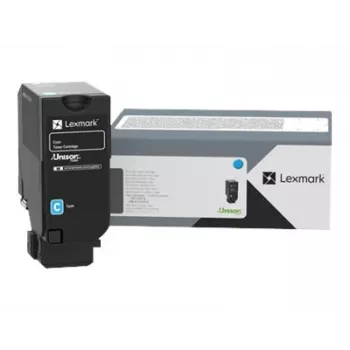 Lexmark azurová - originální - tonerová kazeta LCCP