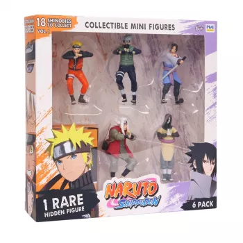 Naruto Shippuden Figurky – 6 ks Deluxe Edition VER. B