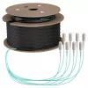 EFB Trunk kabel U-DQ(ZN)BH OM3 8G (1x8) SC-SC 180m Dca LSZH