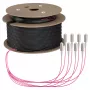 EFB Trunk kabel U-DQ(ZN)BH OM4 8G (1x8) SC-SC 190m Dca LSZH