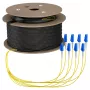 EFB Trunk kabel U-DQ(ZN)BH OS2 8E (1x8) LC-LC 180m Dca LSZH G657A1
