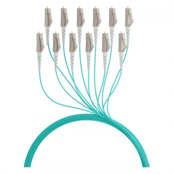 EFB trunk kabel U-DQ(ZN)BH OM3 12G (1x12) LC-LC 80 m Dca LSZH