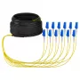 Propojovací kabel EFB Trunk U-DQ(ZN)BH OS2 12E (1x12) LC-LC 30 m Dca LSZH G657A1