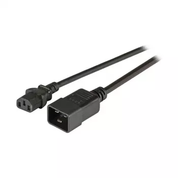 EFB-Elektronik IEC prodlužovací napájecí kabel C20 1 80° - C13 1 80°, černý, 1,8 m, 3 x 1,00 mm² výrobce: EFB Elektronik (EK531.1,8V2)