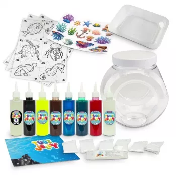 Sada Tubi Jelly Ocean – velké akvárium, 8 barev