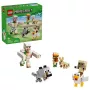 LEGO Minecraft 21592 Útok kuřecího jezdce v poušti (428 dílků)