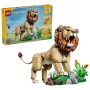 LEGO Creator 3-in-1 31386 Divoká zvířata: Majestátní lev (839 dílků)