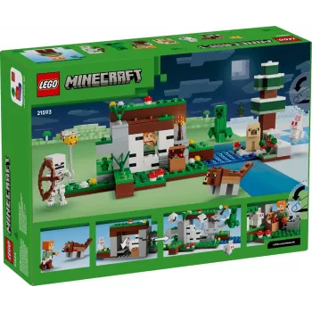 LEGO Minecraft 21593 Dobrodružství první noci (301 dílků)