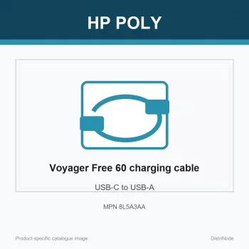 Nabíjecí kabel HP Poly Voyager Free 60 USB-C na USB-A